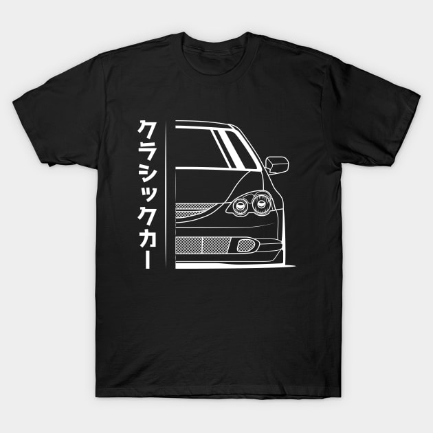 JDM DC5 RSX Front T-Shirt by GoldenTuners